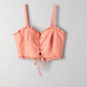Aritzia Sariah Top (Coral)
